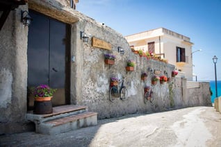Laudato sii entrance tropea